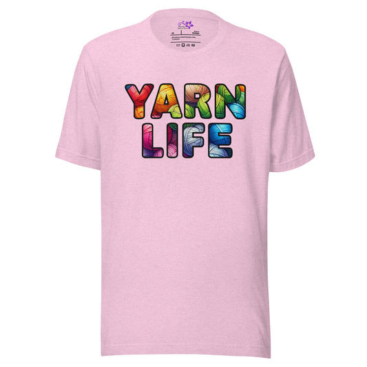 'Yarn Life' Crew Neck T-Shirt