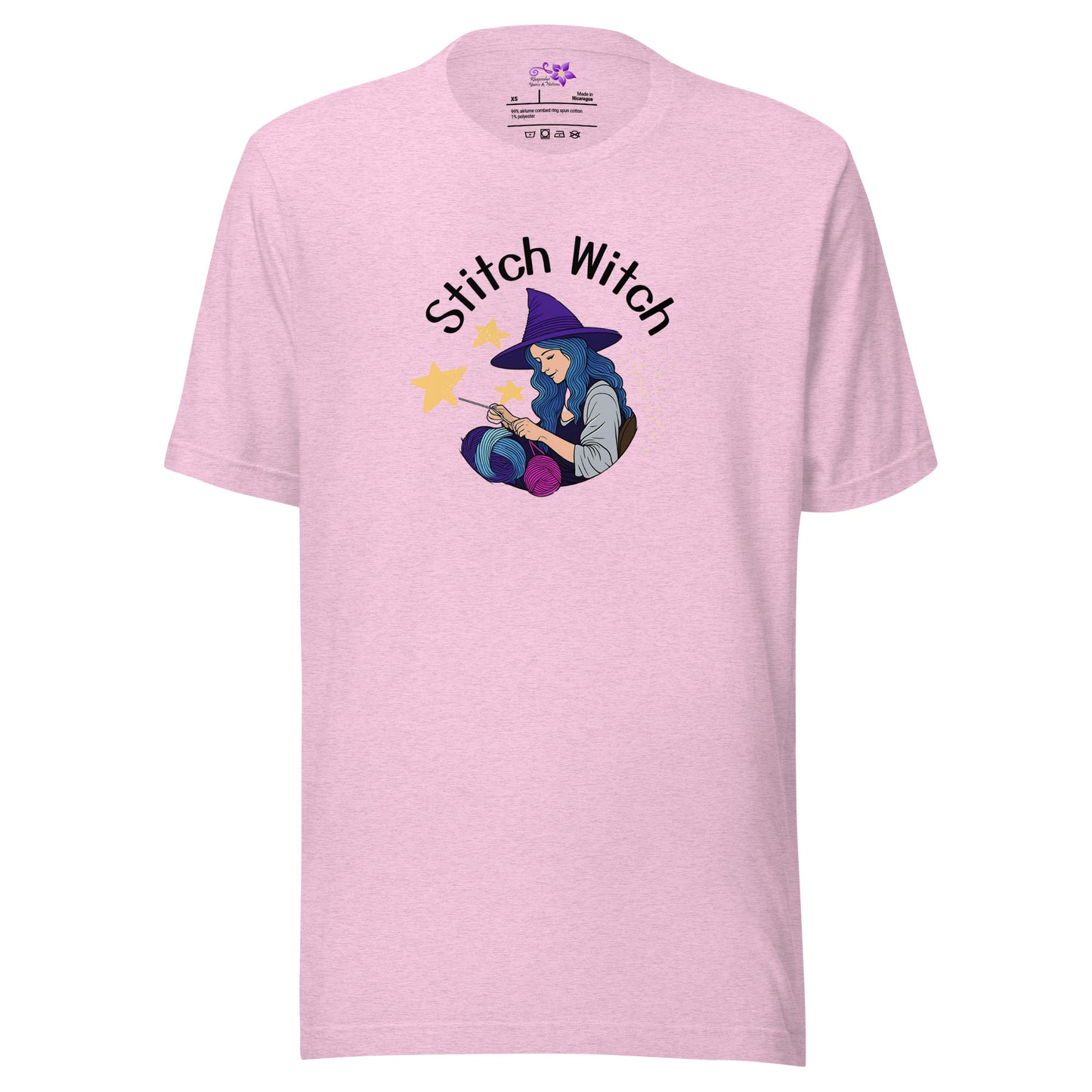 'Stitch Witch' Crew Neck T-Shirt