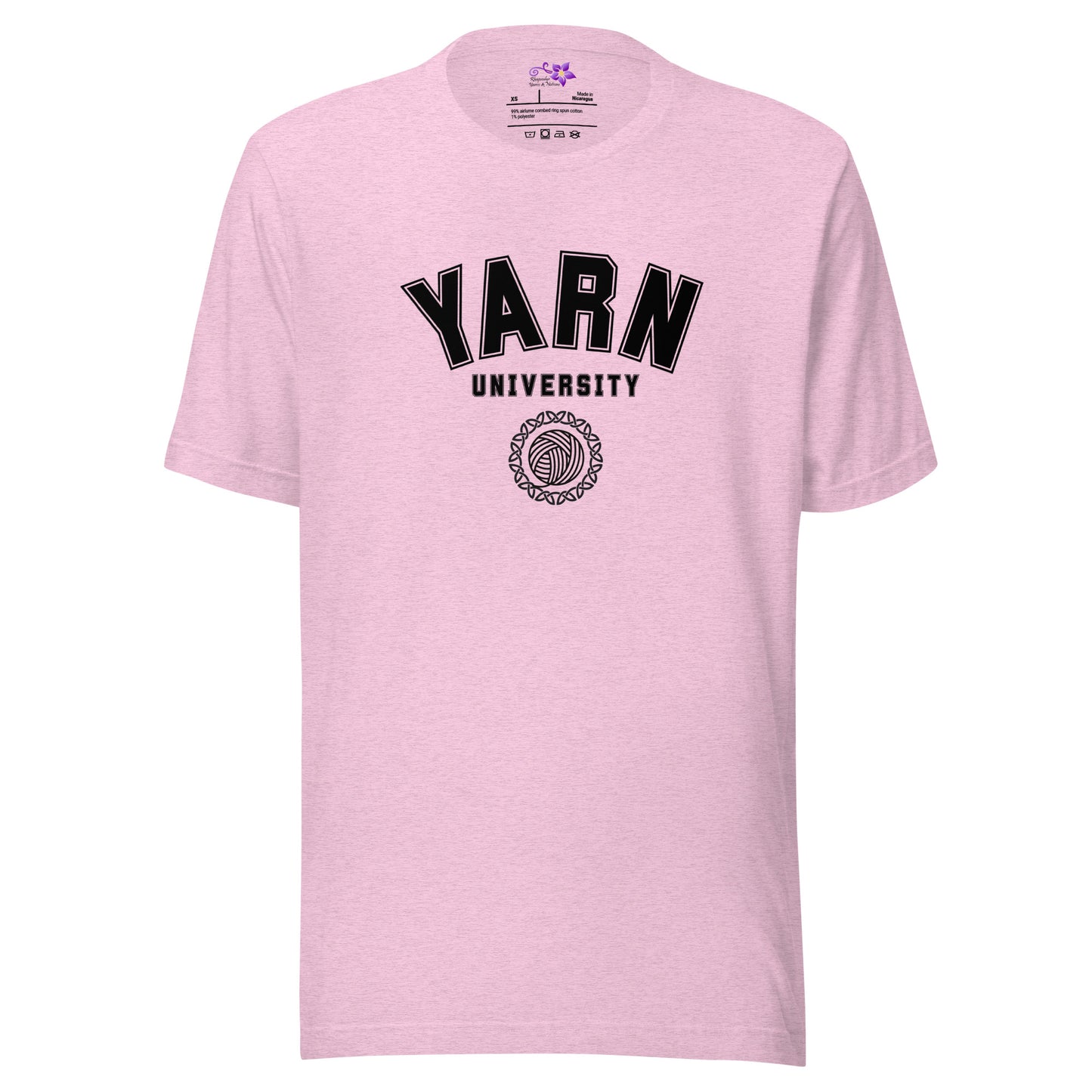 'Yarn University' Crew Neck T-Shirt