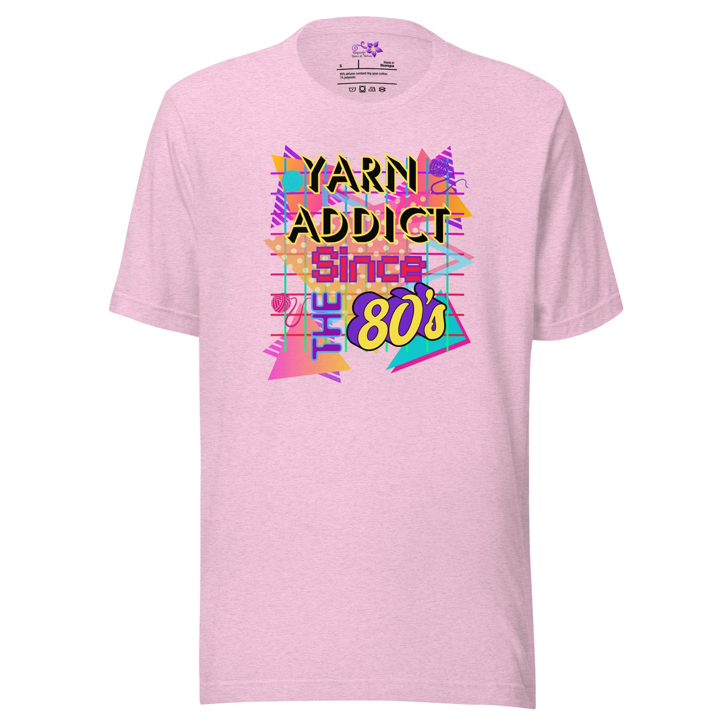 80's Yarn Addict Crew Neck T-shirt