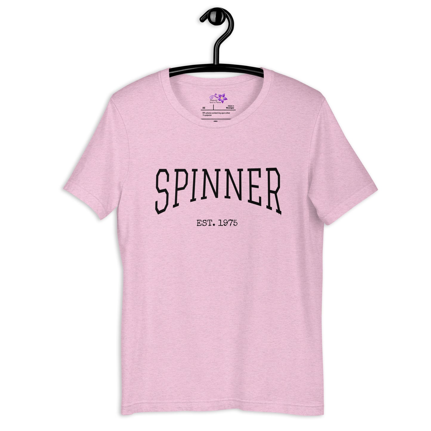 Personalized 'Spinner' Crew Neck T-Shirt