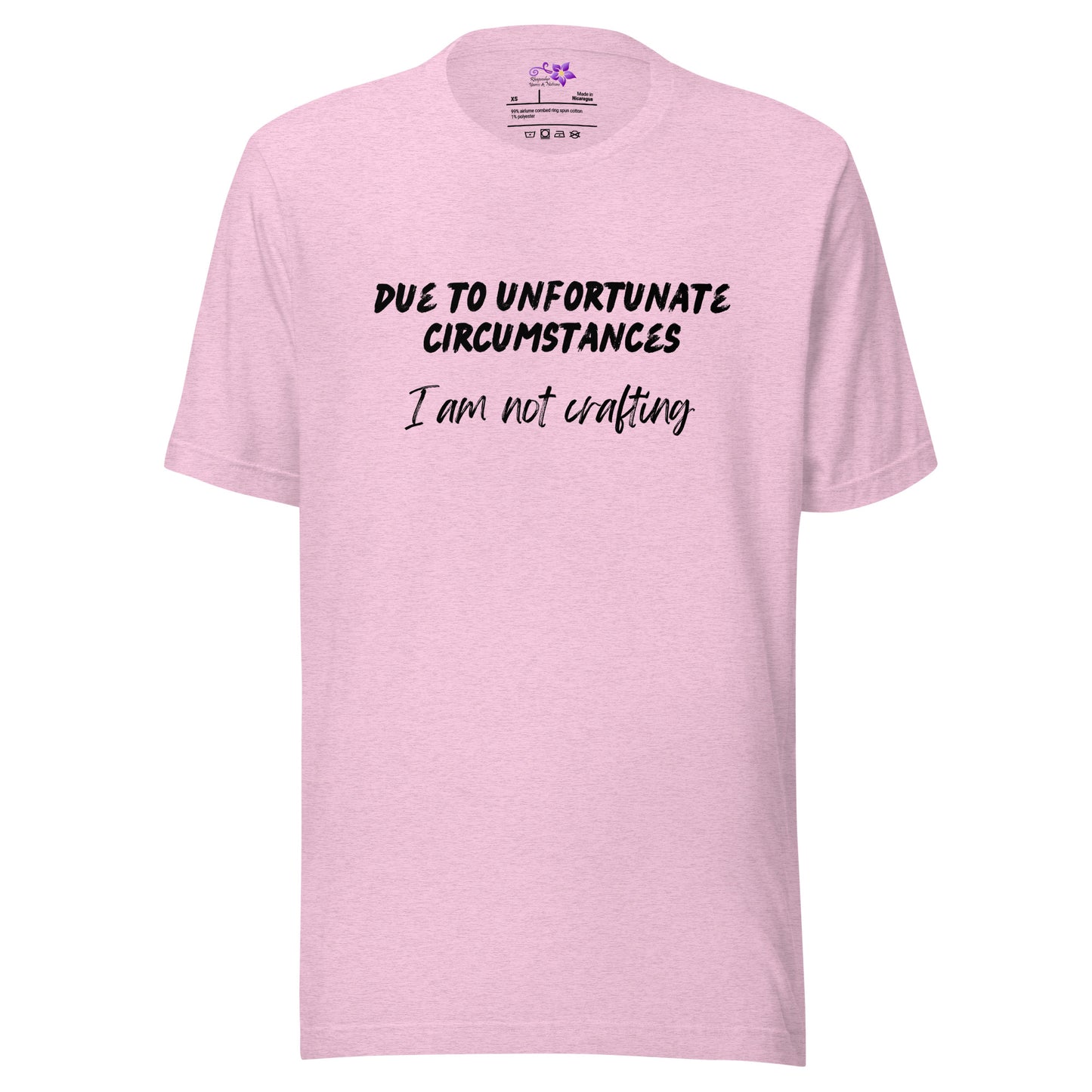 'Unfortunate Circumstances' Crew Neck T-Shirt