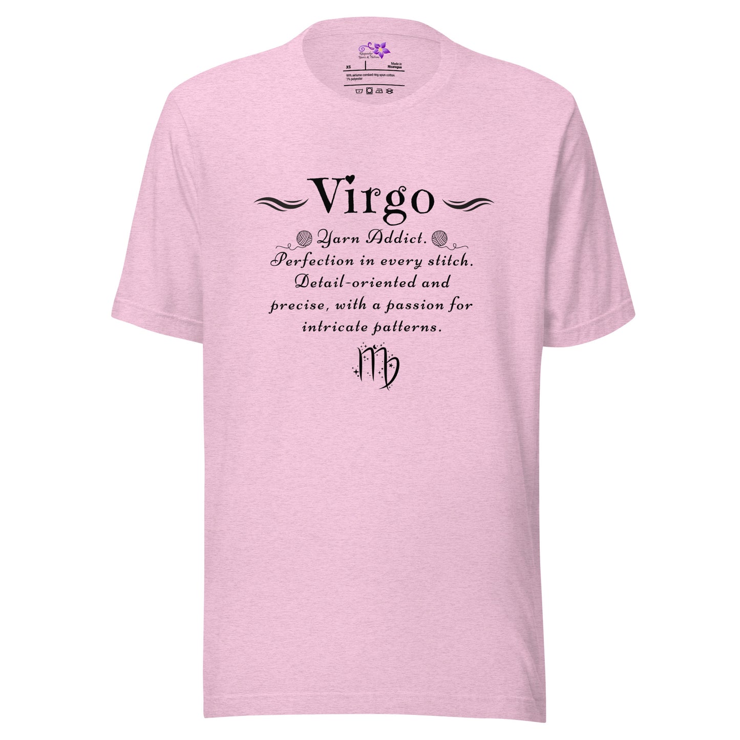 Crafters Zodiac - 'Virgo' Crew Neck T-Shirt