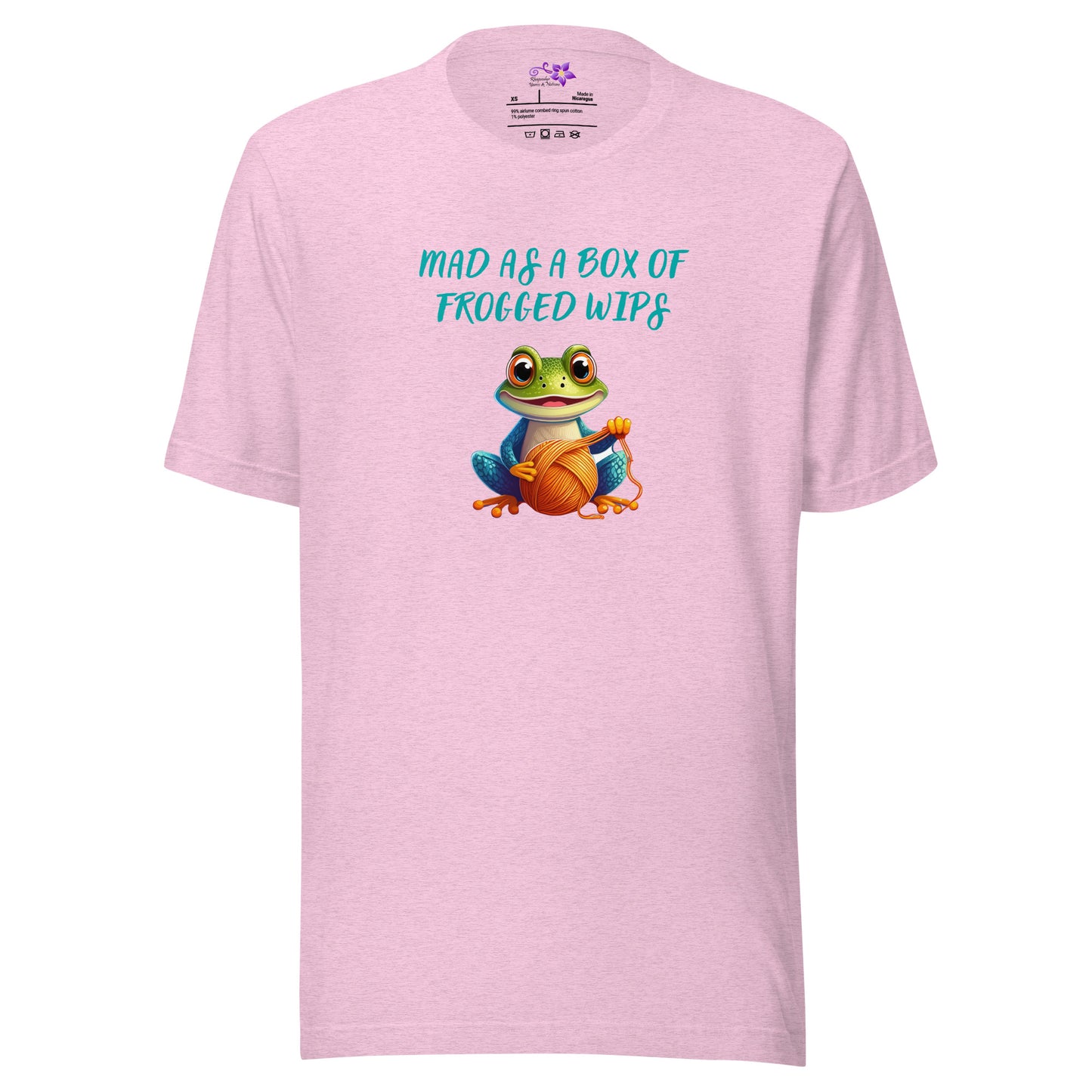 'Mad as a box of Frogged WIPS' Crew Neck T-Shirt