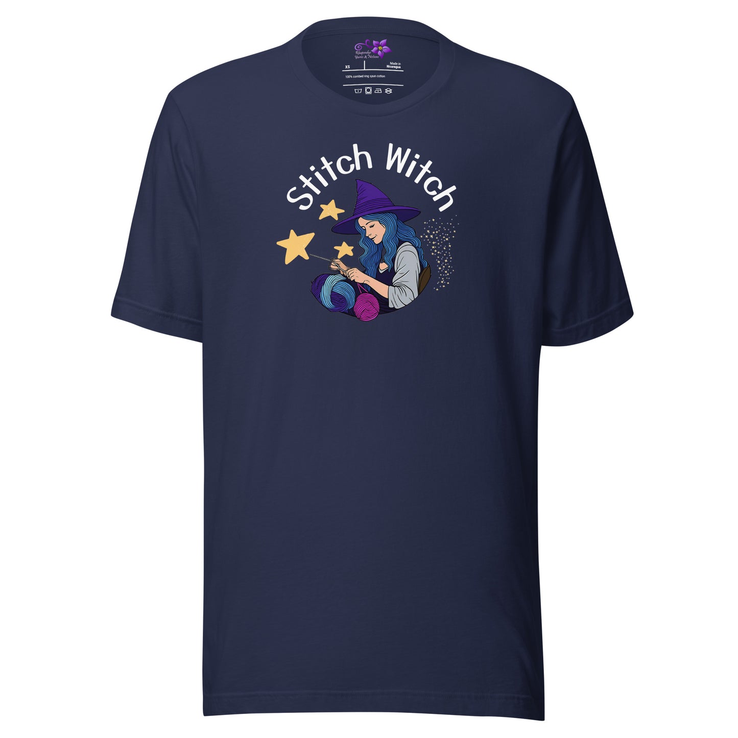 'Stitch Witch' Crew Neck T-Shirt