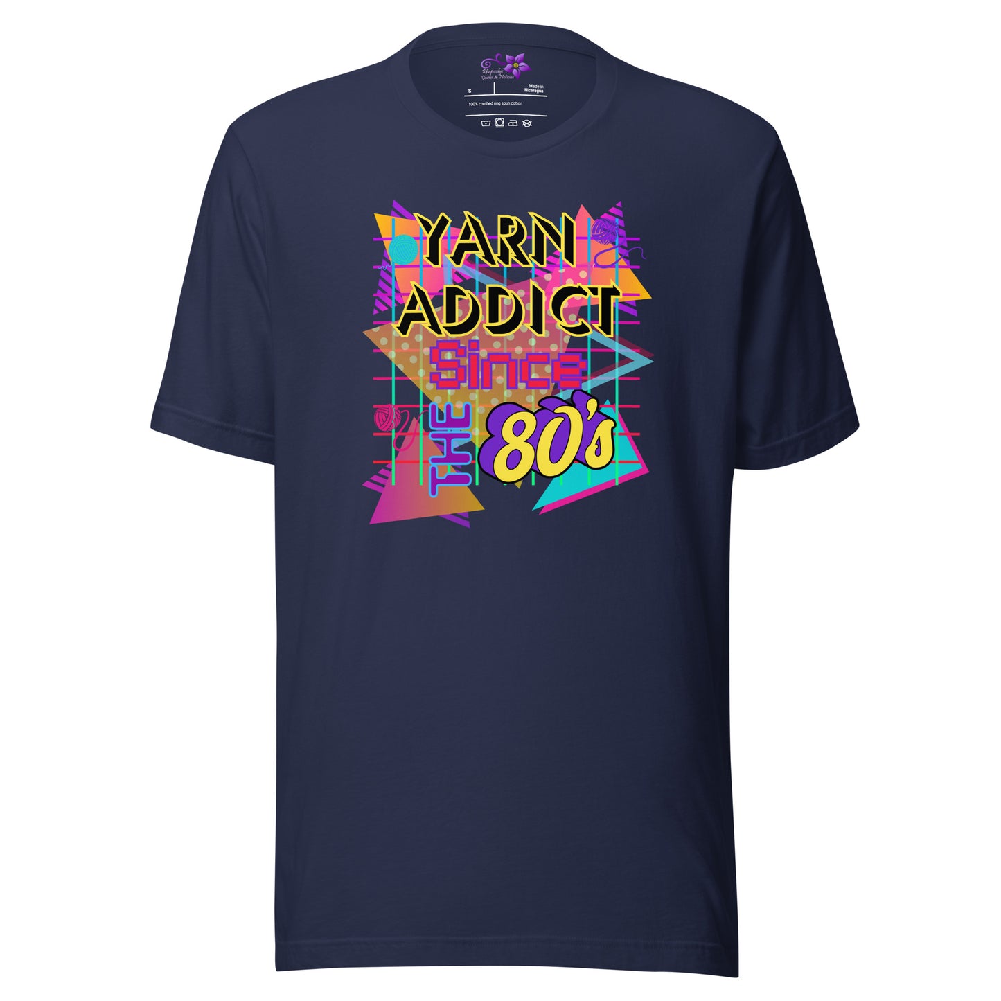 80's Yarn Addict Crew Neck T-shirt