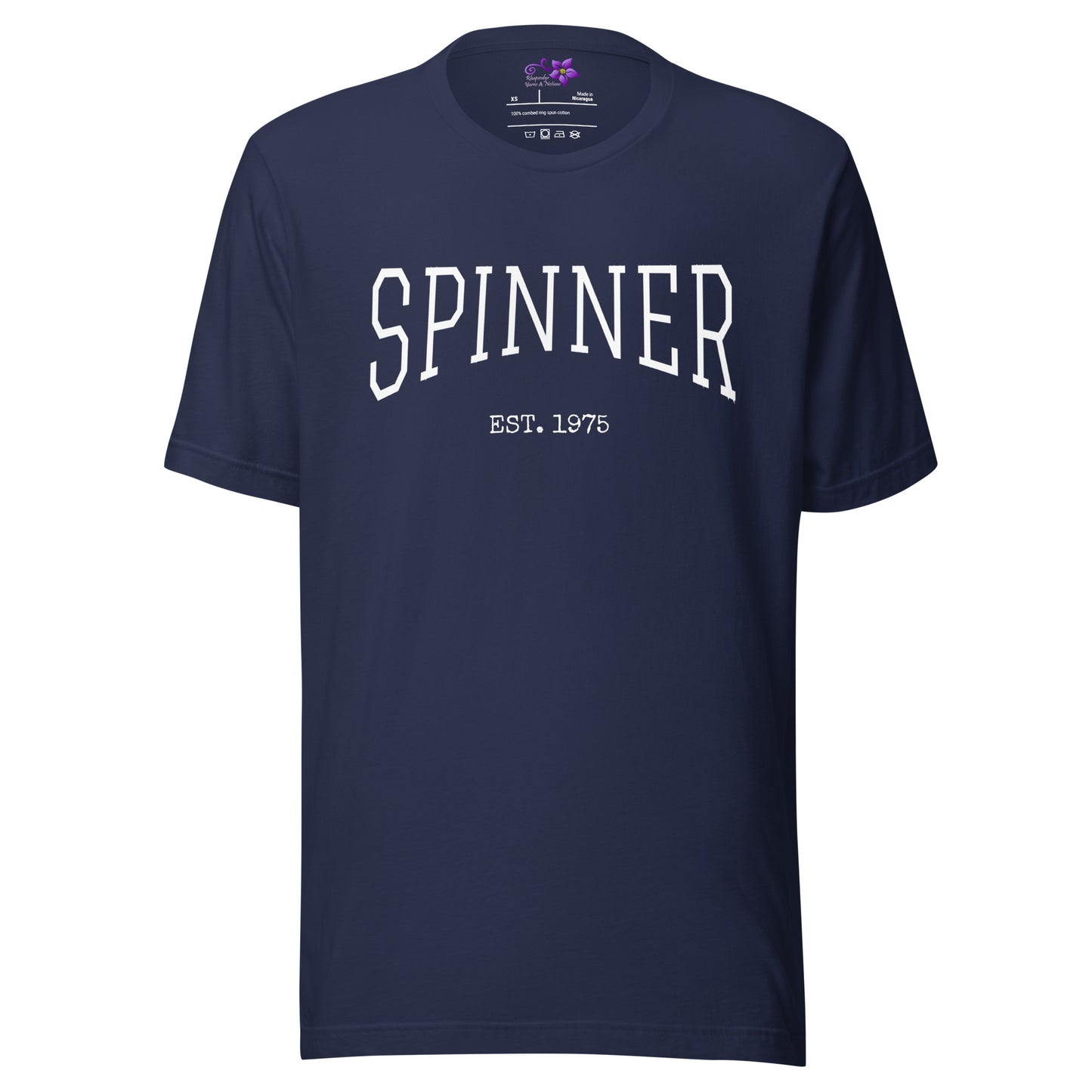 Personalized 'Spinner' Crew Neck T-Shirt