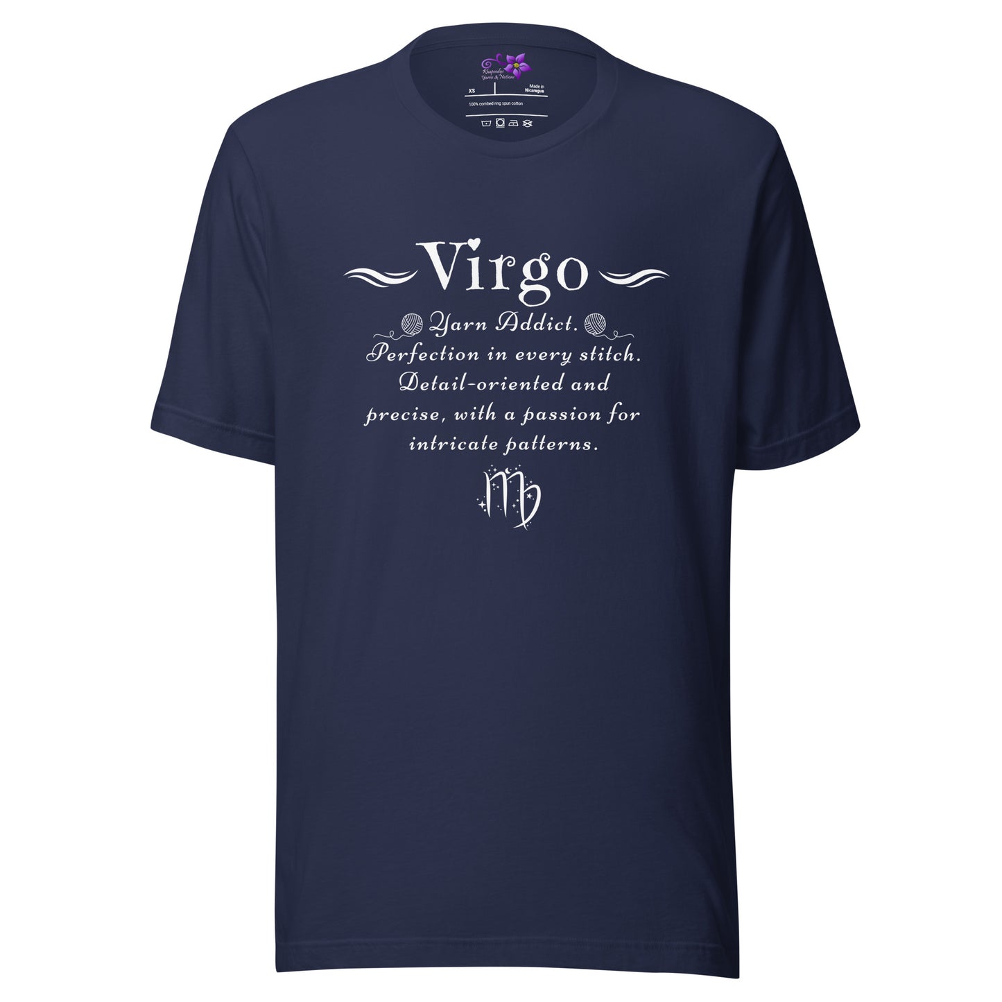 Crafters Zodiac - 'Virgo' Crew Neck T-Shirt