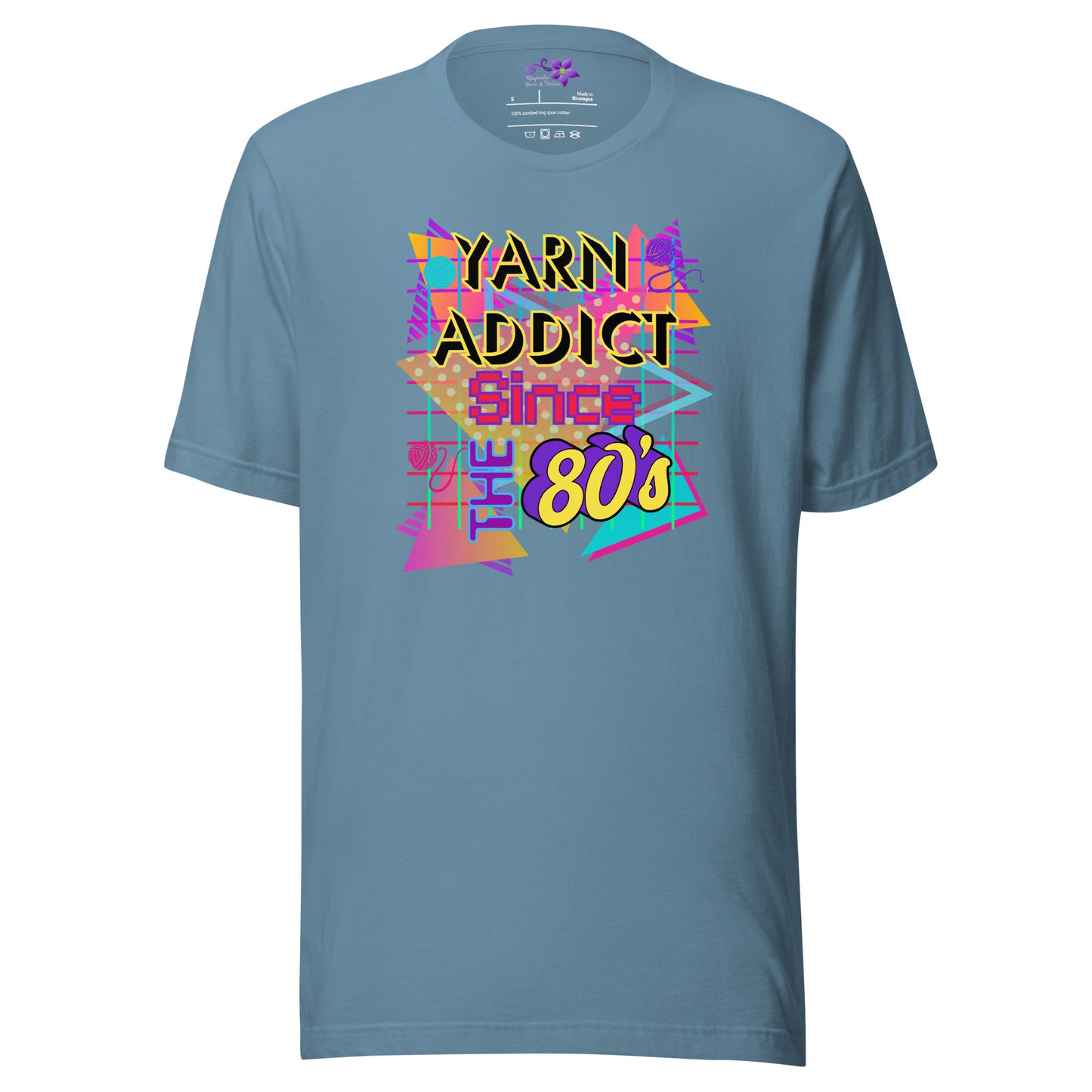 80's Yarn Addict Crew Neck T-shirt