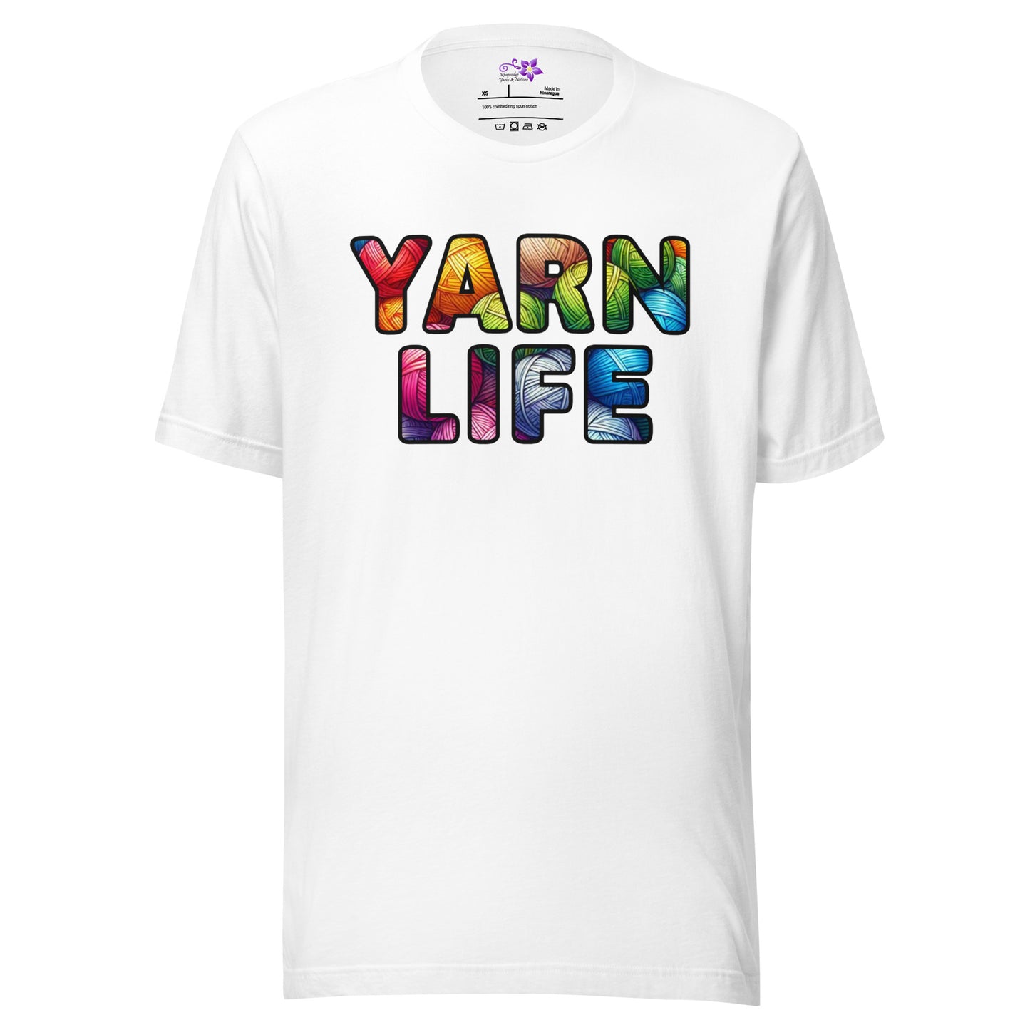 'Yarn Life' Crew Neck T-Shirt