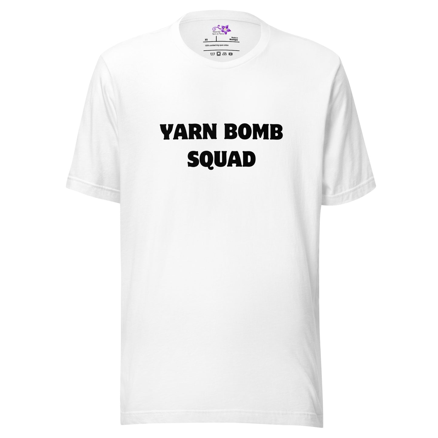 'Yarn Bomb Squad' Crew Neck T-Shirt