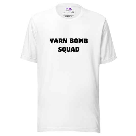 'Yarn Bomb Squad' Crew Neck T-Shirt