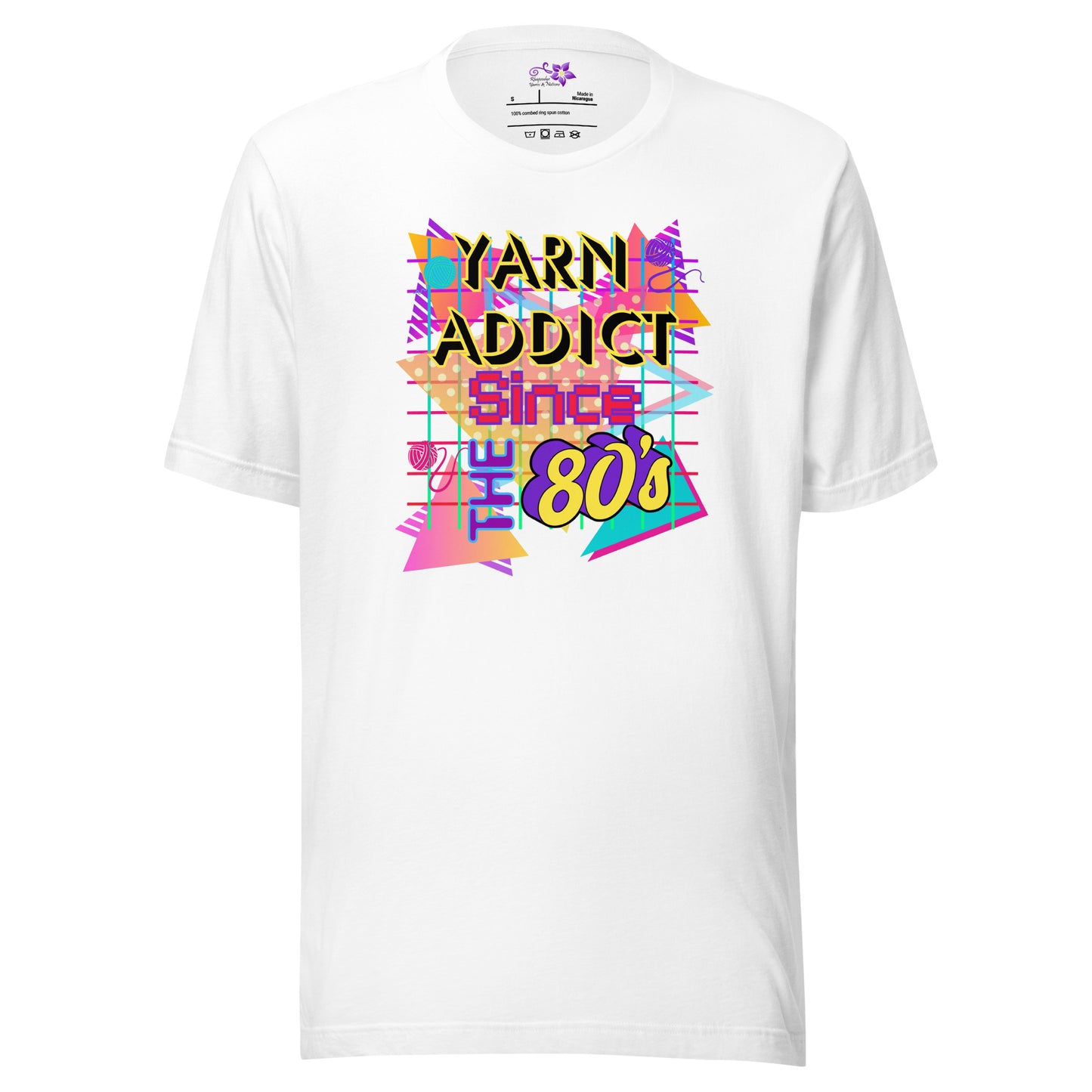 80's Yarn Addict Crew Neck T-shirt