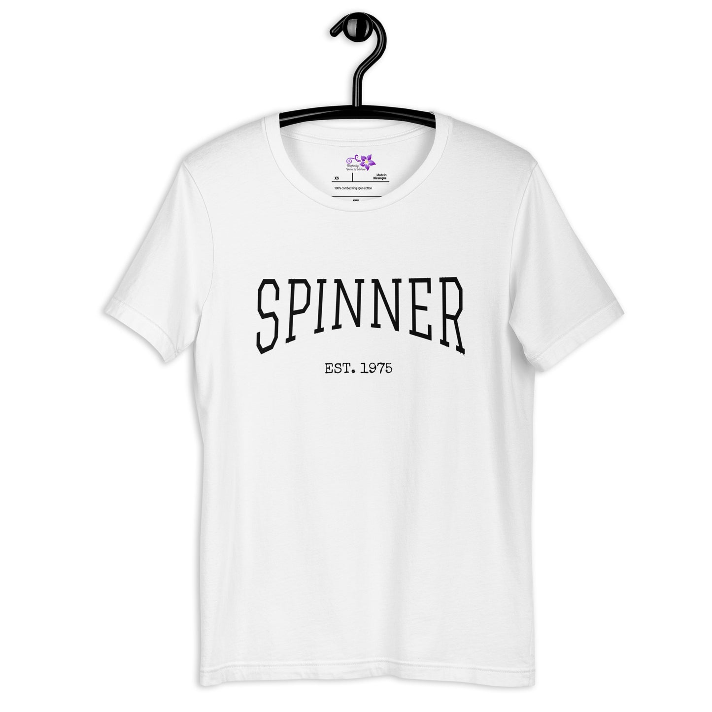 Personalized 'Spinner' Crew Neck T-Shirt