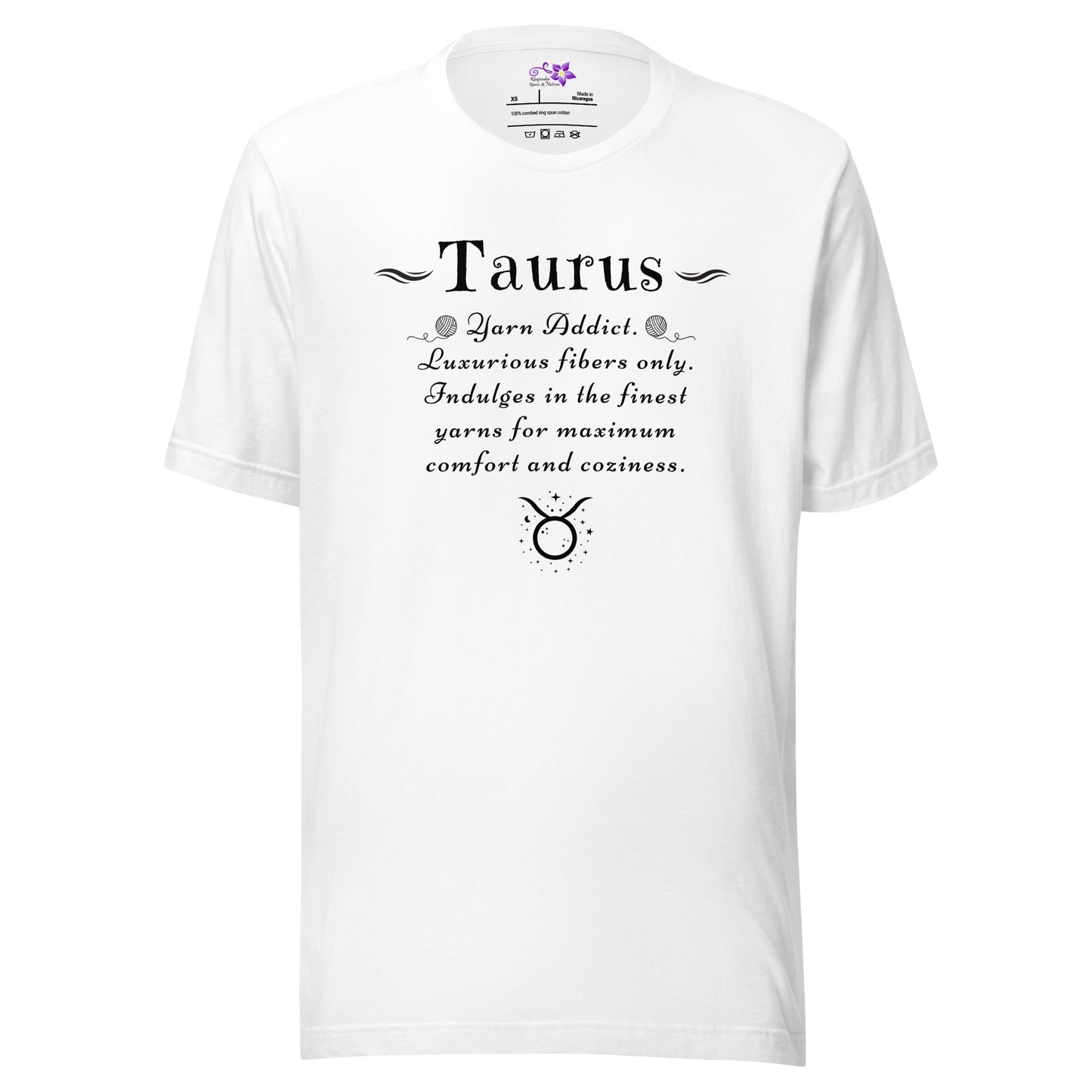 Crafters Zodiac - 'Taurus' Crew Neck T-Shirt