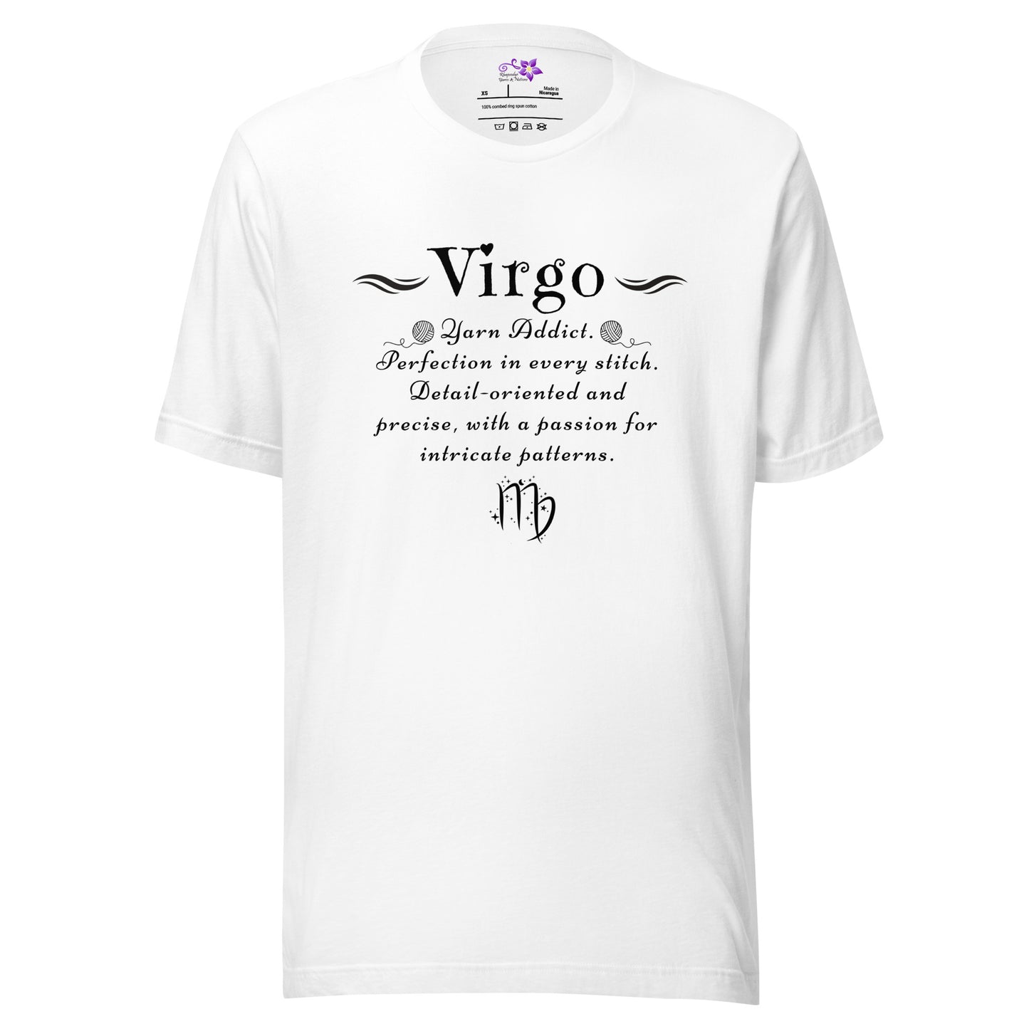 Crafters Zodiac - 'Virgo' Crew Neck T-Shirt