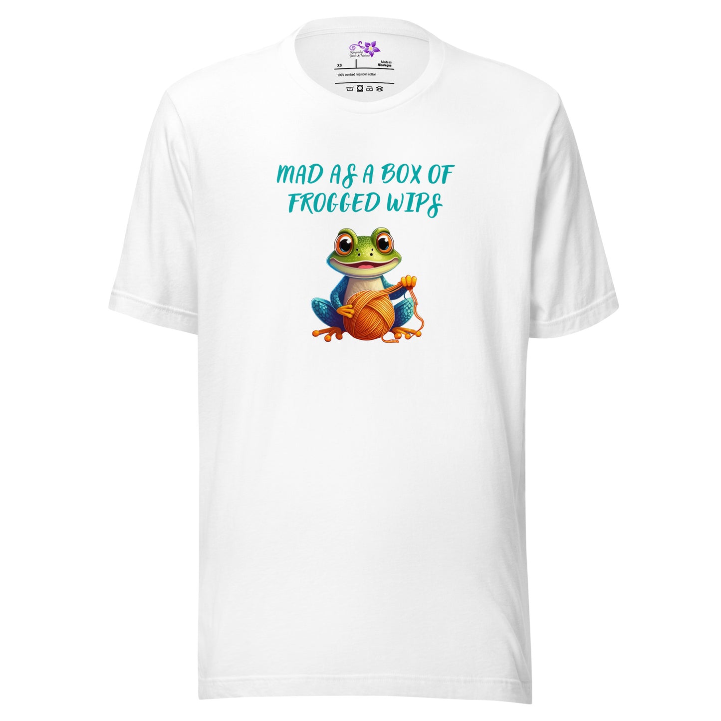 'Mad as a box of Frogged WIPS' Crew Neck T-Shirt