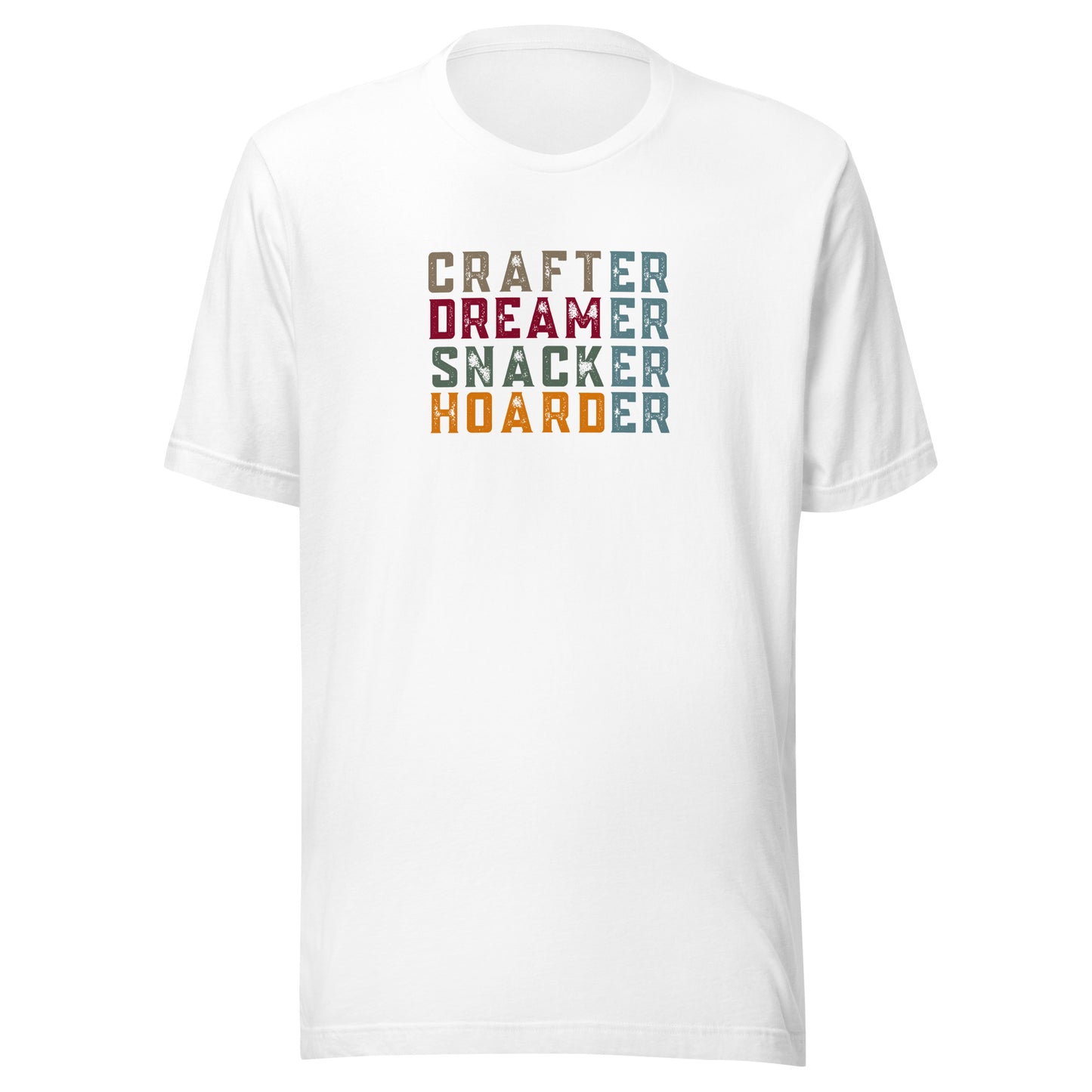 'Crafter / Dreamer' (no border) t-shirt