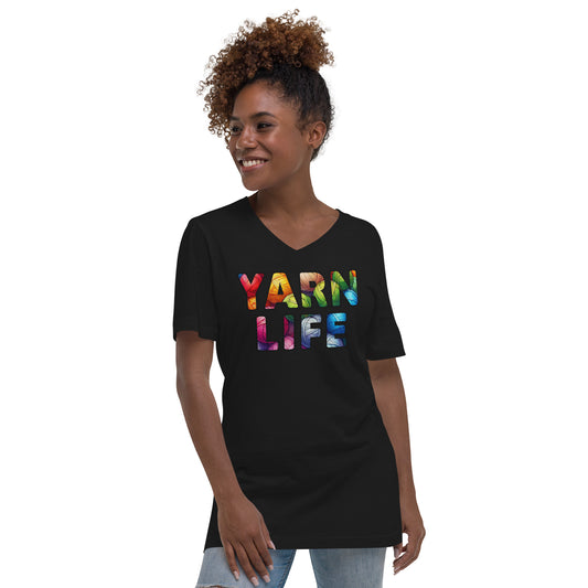 Yarn Life V-Neck T-Shirt