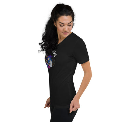 Stitch Witch V-Neck T-Shirt