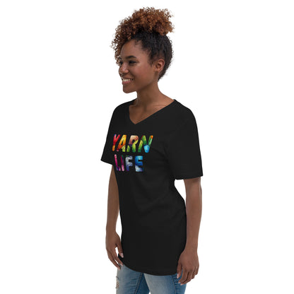 Yarn Life V-Neck T-Shirt