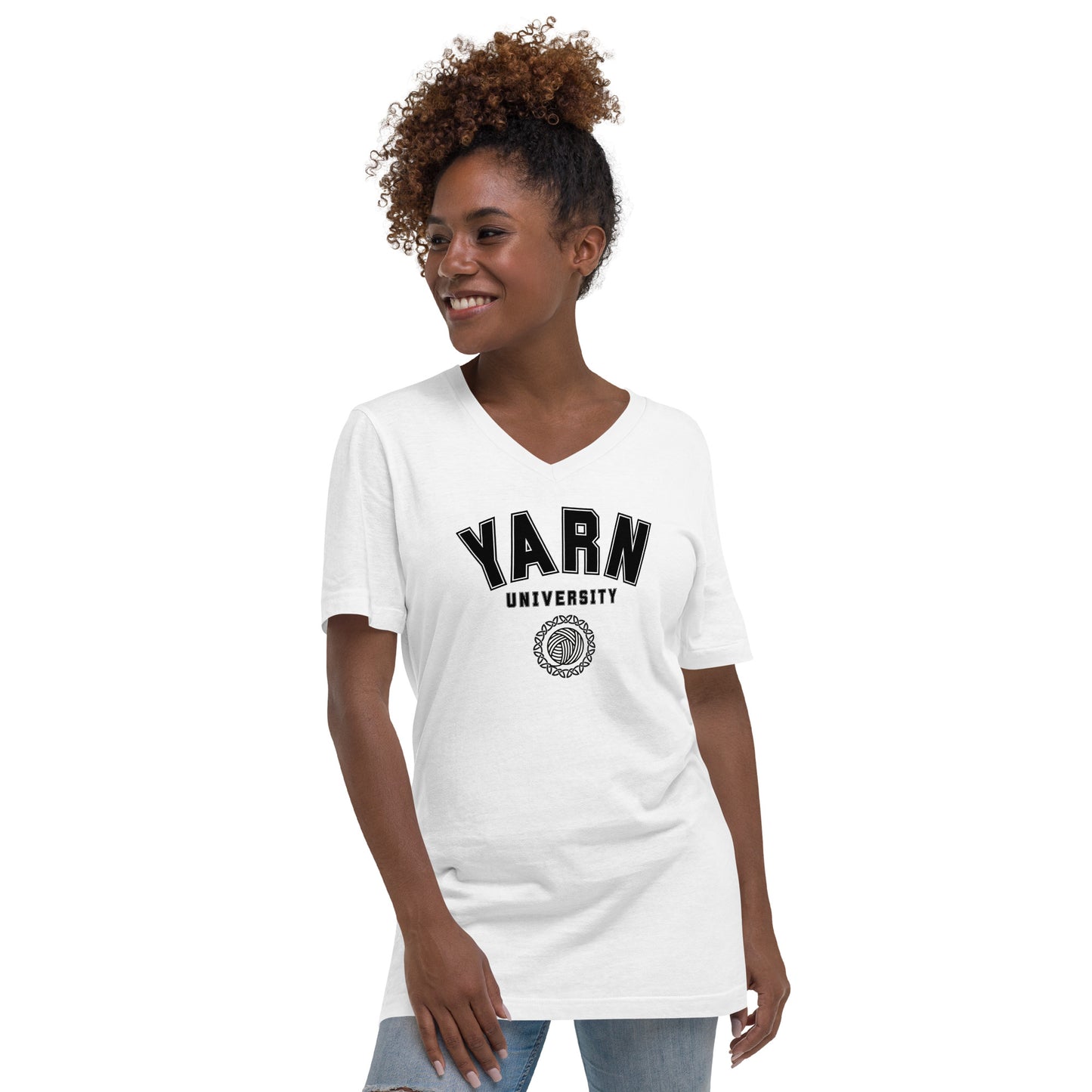 Yarn University V-Neck T-Shirt