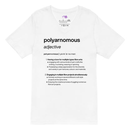 'Polyarnomous' V-Neck T-Shirt