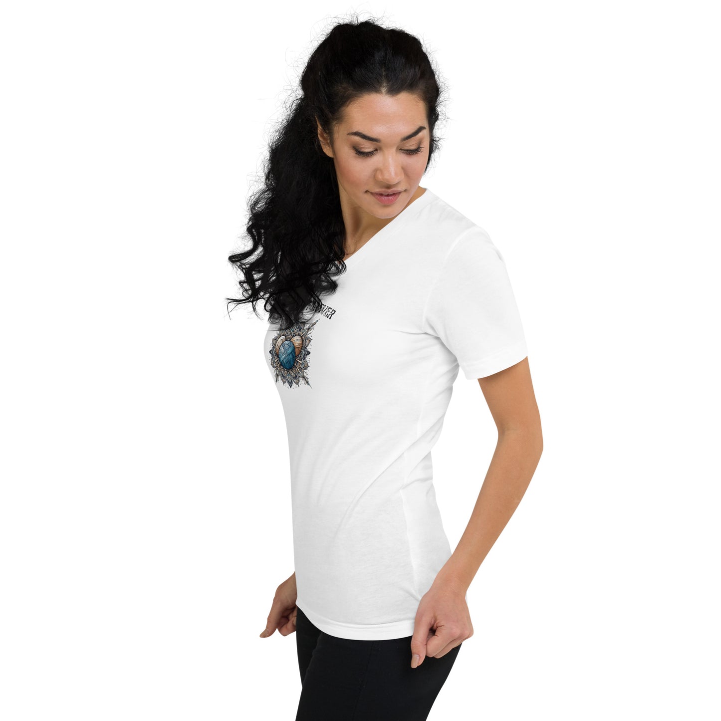 Boho Yarn Life Forever V-Neck T-Shirt