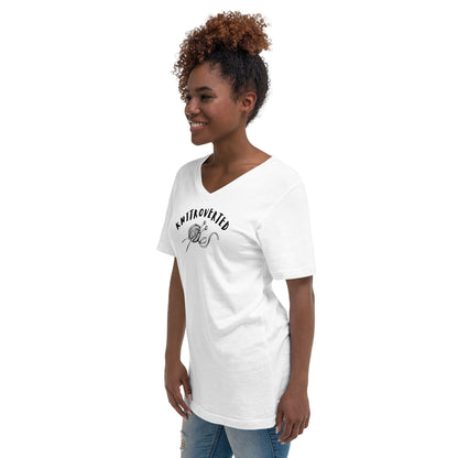 Knitroverted V-Neck T-Shirt